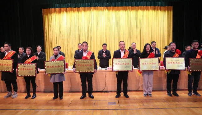 2025年2月7日廣西齊峰公司榮獲貴港市2024年度“優(yōu)秀工業(yè)企業(yè)”榮譽(yù)